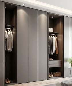 Armarios de dormitorio elegantes y minimalistas modernos, un estilo coordinado o para crear soluciones de almacenamiento más grandes - Product Image 1