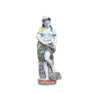 야외 실내 정원 장식 조각 호텔 빌라 럭셔리 아름다운 누드 섹시한 여성 대리석 동상