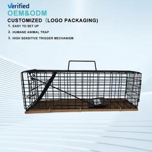 Sống bắt lồng bẫy Mèo Thỏ chuột Chuột Fox kiểm soát động vật bẫy lồng - Product Image 4