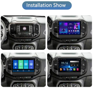Reproductor Multimedia estéreo con DVD y navegación GPS para fiat, autorradio con doble din, compatible con Carplay, para fiat <span class=keywords><strong>toro</strong></span> 2017 2018 2019 2020 - Product Image 2