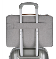 Sac à bandoulière rétro pour hommes et femmes, accessoire multifonction, léger et résistant à l'eau, pour ordinateur portable, 15.6 pouces, logo personnalisé