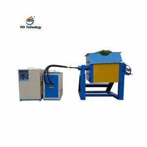 Industrial Used 50KG Cast Iron Melting Induction Furnace For Steel