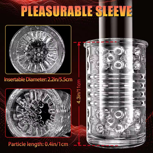 Automatic Electric Waterproof Male Stroker Toy 7 Thrusting Rotating Modes <b>Masturbator</b> Cup Multiple Stimulation Features Real - Product Image 5