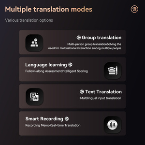 Traducteur vocal portable VORMOR <span class=keywords><strong>A70</strong></span> Lite, traduction hors ligne en temps réel, traducteur intelligent AI avec WiFi et 4G - Product Image 4