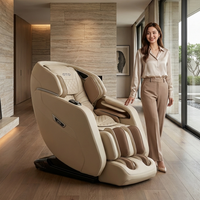 Fauteuil de massage et d'étirement Yoga, corps entier, zéro gravité, trajectoire SL, pétrissage Shiatsu 4D
