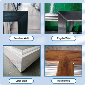 Machine horizontale <span class=keywords><strong>PVC</strong></span> à <span class=keywords><strong>angle</strong></span> <span class=keywords><strong>variable</strong></span> 90 degrés pour la soudure par points de fenêtres et de portes - Product Image 5
