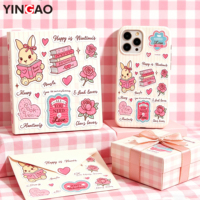 Pegatinas de Vinilo Personalizadas a Prueba de Agua, Lindas Pegatinas de Dibujos Animados de PVC, Pegatinas Decorativas de Anime con Logotipo Personalizado, Decoración para Diario, Pegatinas Kiss Cut