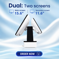 Terminal POS All-In-One Layar Sentuh Kapasitif 15-Inci untuk Penggunaan di Supermarket, Restoran, dan Mesin Kasir