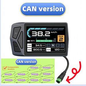 Moteur central Bafang EB02 avec écran couleur Bluetooth, compatible M560, M600, M510, avec fonction de limitation de vitesse, navigation cartographique et possibilité de changer le diamètre de roue. - Product Image 4
