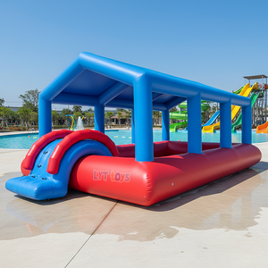 <span class=keywords><strong>Piscine</strong></span> gonflable rectangulaire de grande taille avec couverture supérieure, jeu innovant et captivant, <span class=keywords><strong>piscine</strong></span> gonflable commerciale - Product Image 2
