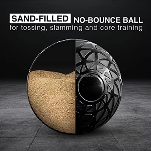 Ballon lesté anti-éclatement personnalisé pour l'entraînement <span class=keywords><strong>CrossFit</strong></span>, ballon médical de 2 kg à 100 kg pour la musculation et l'entraînement du tronc - Product Image 5