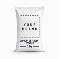 Détergent à lessive en poudre 25 kg pour OEM/ODM - Formule personnalisée, approvisionnement en vrac depuis l'usine chinoise