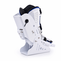 Appareil de rééducation électrique pour les pieds, machine d'exercice réglable pour les jambes avec télécommande pour usage domestique, soulagement de la douleur et récupération