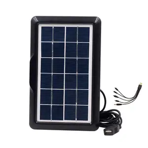 Portable Solar Cells Panel 6V 2W Low Price Mini Solar Panel for Emergency Solar Charger Cell Phone Led Light Solar Panel