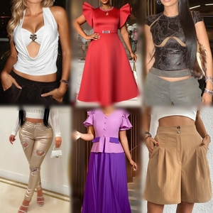 2026 Summer Collection Women's Casual Dresses T-Shirts Pants Wholesale Mixed Packaging Random Delivery Clearance Stock Clothing - Product Image 5