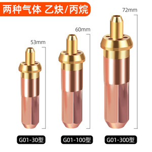 National Standard Cutting Nozzle G01 30 100 300 Oxygen Propane Coal Gas Lpg Acetylene Plum Blossom Ring - Product Image 3