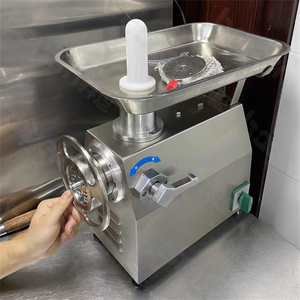 <b>Meat</b> Vegetable Food Processing Machinery Chilli Ginger Grinding Machine Minced <b>Meats</b> Machine Motorized Frozen <b>Meat</b> <b>Grinders</b> - Product Image 3