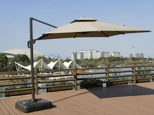 Sombrilla de patio <span class=keywords><strong>rectangular</strong></span> ligera de alta calidad, sombrilla de jardín impermeable para muebles de exterior - Product Image 3