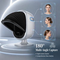 Analyseur de peau AI, scanner facial, analyseur de peau portable à 8 spectres avec application WiFi pour salon de beauté, spa, esthéticienne