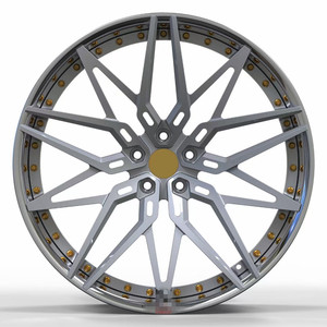 ล้อฟอร์จ 2 ชิ้น ขอบลึกแบบเต็มสี 6 รู 19x11 สำหรับรถยนต์ - Product Image 3
