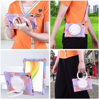 Étui pour tablette iPad Mini6 8,3 pouces, portable, rotatif, protection intégrale, antichoc, support, coque en silicone, Mini7