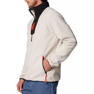OEM/ODM personnalisé 60% coton 40% polyester léger demi-fermeture éclair surdimensionné polaire pull golf sweat chandails - Product Image 6