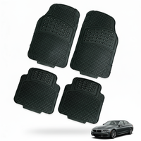 Tapis de sol de voiture universels en PVC imperméable, durables, de 10 mm d'épaisseur, faciles à nettoyer, adaptés à toutes les saisons, pour la décoration des véhicules