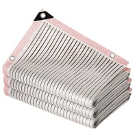 Filet pare-soleil en aluminium réfléchissant 55%~99% pour plantes succulentes de jardin, abri anti-UV pour voiture, auvent extérieur