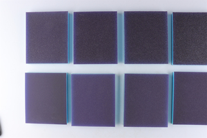 可定制OEM方砖砂纸海绵块，用于干墙和木材研磨抛光矩形形状 - Product Image 2