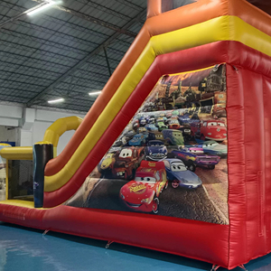 Tùy chỉnh ngoài trời trò chơi bơm hơi trượt cho trẻ em nhà bị trả lại thương mại lâu đài bouncy lâu đài nhảy để bán - Product Image 4