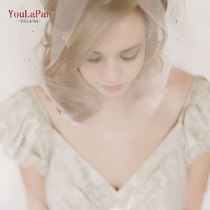 YouLaPan Peigne à cheveux de mariée élégant et unique en forme de cage à oiseaux blanche avec perles, voile de décoration faciale <span class=keywords><strong>Pai</strong></span> <span class=keywords><strong>Pai</strong></span> MA20 - Product Image 2