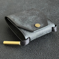Dompet Uang Tunai Baru dengan Gesper Magnetik, Kantong Penyimpanan Uang Kertas Kulit, Dompet Mudah Dibawa untuk Aktivitas Luar Ruangan