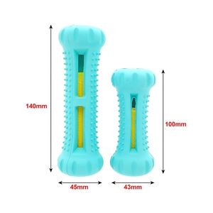 Duurzaam Niet-Giftig Rubber Bot Vorm Huisdier Geluid Kauw Speelgoed S <span class=keywords><strong>M</strong></span> Knapperige Hond Speelgoed Dierbenodigdheden - Product Image 2