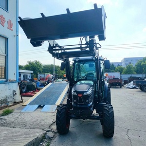 Tractor Agrícola Pequeño 4x4 de 70HP con Caja de Cambios Shuttle, Precio de Fábrica, para Huertos, Motor - Product Image 2