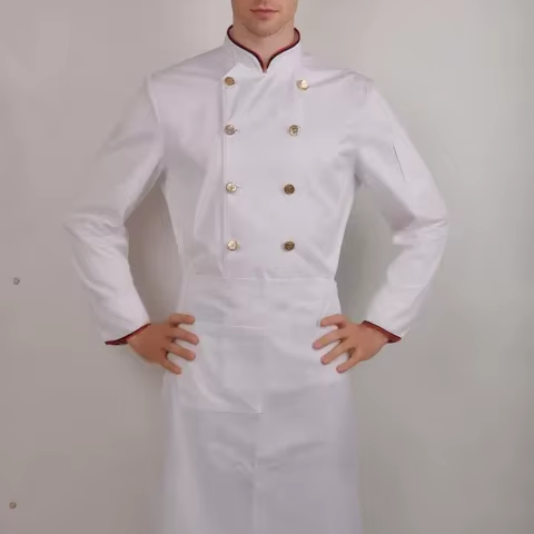 Professional Hotel Restaurant Staff Jacket Durable