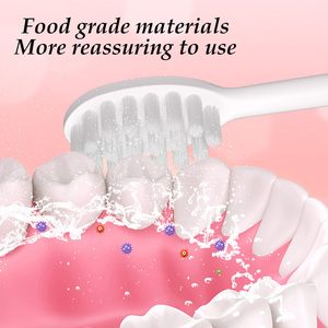 XBH Cepillo de dientes eléctrico Dibujos animados Niños inteligentes Cepillos de dientes para niños de 3 a 15 años Cepillo de dientes impermeable para niños recargable - Product Image 5