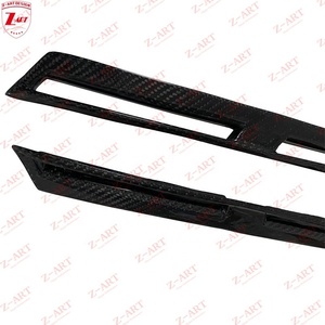 Évents de garde-boue avant en Fiber de carbone Z-ART R35 pour GTR R35 évents latéraux en Fiber de carbone pour prise d'air de garde-boue avant en Fiber de carbone GT-R - Product Image 3