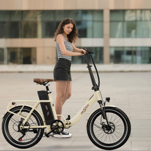 Vélo Électrique de Ville ONESPORT OT16MAX 250W pour Adultes, 18Ah 48V, Porte-Bagages Arrière, Shimano 7 Vitesses, Stock UE, Pneus Fat, Vélo pour Femme - Product Image 5