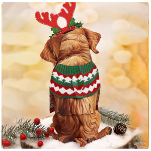 <span class=keywords><strong>Carte</strong></span> de vœux personnalisée DIY 3D élégante, mignonne, écologique, recyclable pour <span class=keywords><strong>chien</strong></span>, chat, remerciement, <span class=keywords><strong>anniversaire</strong></span>, Noël, remise de diplôme, Nouvel An, fleurs - Product Image 5