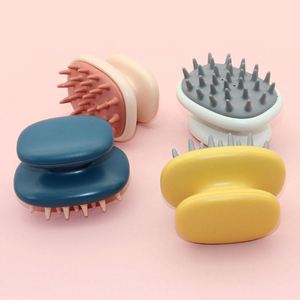 Cepillo de Champú para Masaje del Cuero Cabelludo, Cepillo de Silicona Suave para Desenredar el Cabello, con Dispensador para el Cuidado del Cuero Cabelludo - Product Image 6