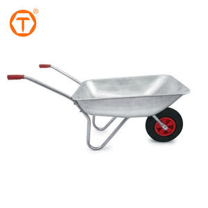 भारी शुल्क औद्योगिक कैटोला दा कैंटीयर धातु एकल ट्रॉली व्हील बैरो उद्यान उपकरण निर्माण व्हीलबारो - Product Image 2
