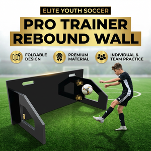 Tablero de Entrenamiento de <span class=keywords><strong>Fútbol</strong></span> Sala para Interiores, Pared de Rebote de HDPE, Apto para Pisos - Product Image 1