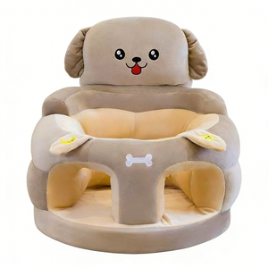 Asiento de aprendizaje personalizado para cachorros, sofá de peluche para perros, silla de apoyo para sentarse para bebés, asiento de peluche para perros - Product Image 1