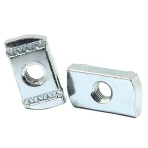 Précision zingué M6 M8 M10 M12 écrou à ressort attache acier canal Clip écrou jaune zinc écrous à ressort - Product Image 6