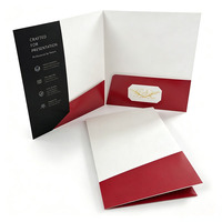 Carpetas de Archivo Personalizadas con Logotipo de Fábrica China, Formato A4/A5, Impresión de Documentos de Presentación, Incluye Bolsillos, Impresión en Papel Offset