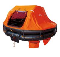 Radeau de sauvetage d'urgence pour bateau marin, série ATOB, 6 à 35 personnes, type à lancer