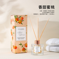 Ensemble d'aromathérapie, huile essentielle aromatique fruitée à la noix de coco et à la pêche, diffuseur d'aromathérapie, boîte cadeau pour la décoration de la chambre