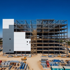 Edificios <span class=keywords><strong>de</strong></span> Acero Prefabricados Modulares Ligeros <span class=keywords><strong>de</strong></span> Venta Caliente: Estructuras Metálicas para Hoteles y Almacenes - Product Image 3