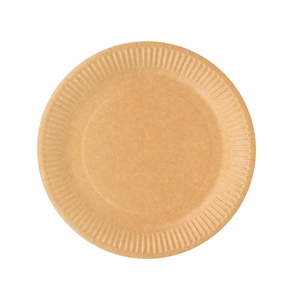 8.3 Inch Round Paper Plate Disposable Light <b>Weight</b> White Plates for Portion Control Cake Salad and <b>Small</b> Meals - Product Image 1