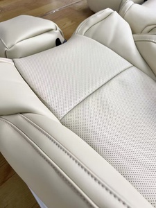 Housses de siège pour <span class=keywords><strong>Volvo</strong></span> C70, housses de siège de voiture, cuir imperméable de luxe, <span class=keywords><strong>90</strong></span>% des modèles, coussins de siège universels pour voitures à cinq places - Product Image 3